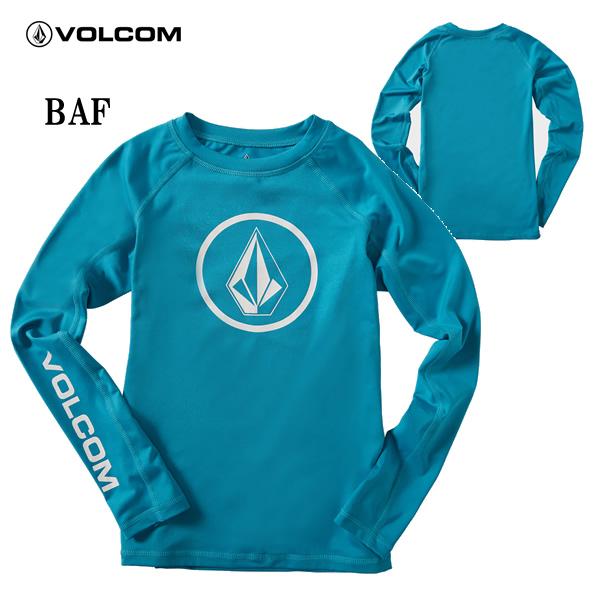 送料込 【ゆうパケット】子供用 VOLCOM ラッシュガード LIDO SOLID L/S C9312000: 正規品/ボルコム/ジュニア/キッズ/ユース/長袖/surf｜brv-2nd-brand｜02