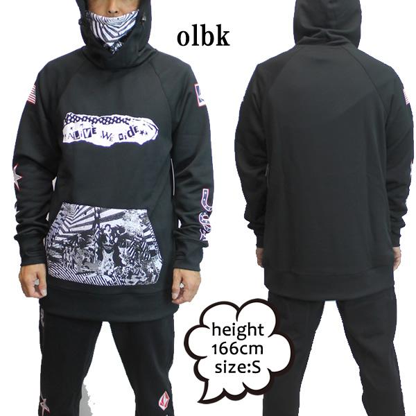 VOLCOM（ボルコム） Mサイズのみ 21-22 VOLCOM パーカー USST Hydro