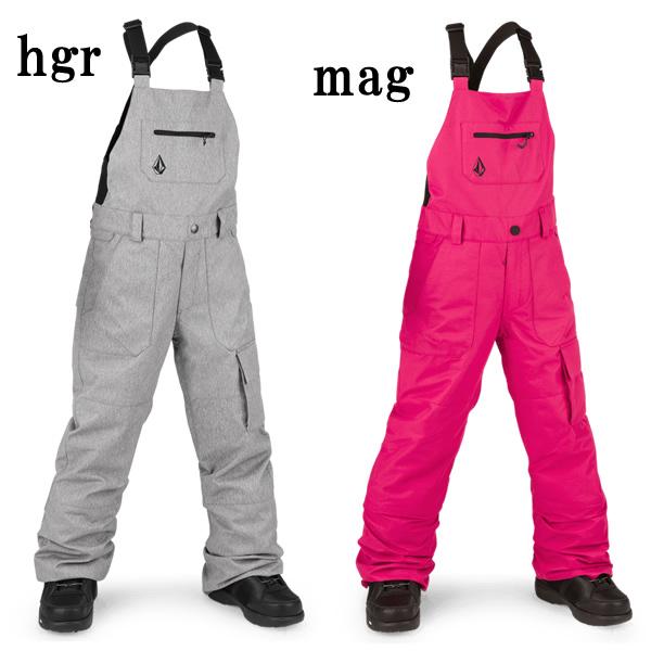 女性が喜ぶ♪ 21-21 VOLCOM ボルコムBIB ビブパンツsize M カラー TDK