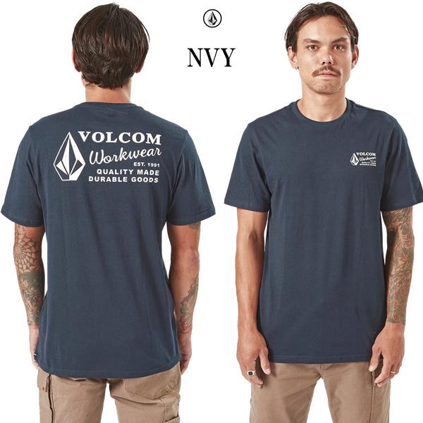 24SS VOLCOM Tシャツ VOLCOM WORKWEAR MENS SS TEE A5002097: 正規品/ボルコム/ メンズ/半袖//cat-fs｜brv-2nd-brand｜04