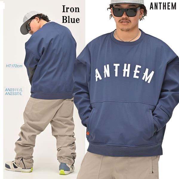 23-24 ANTHEM クルースウェット HUGE CREW AN2311: 正規品