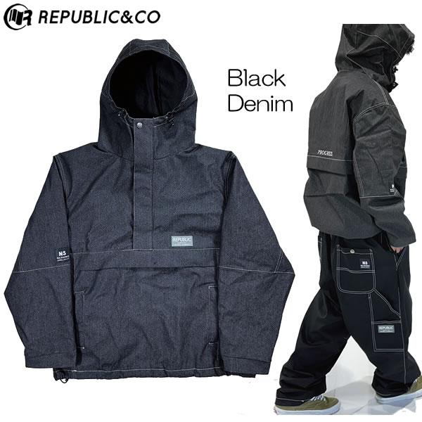 予約商品】25-26 REPUBLIC&CO ジャケット TRAIL PULLOVER JACKET