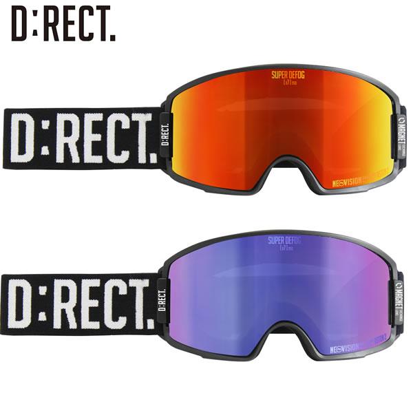 25-26 D:RECT スノーゴーグル ASTON:2 DN13: 正規品/ディレクト