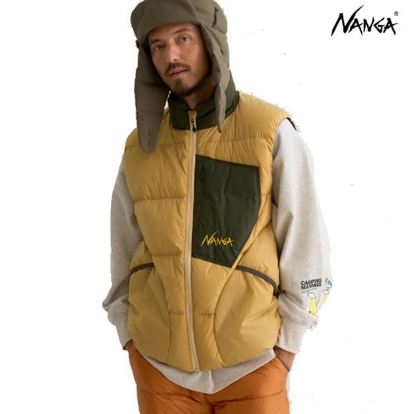 NANGA Mサイズのみ 24FW ダウンベスト MAZENO RIDGE VEST ND2441-1N403