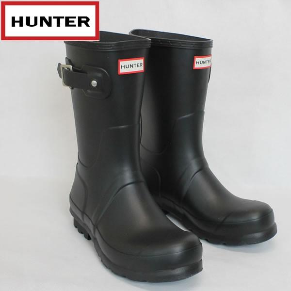 初回限定 ハンター Hunter メンズ オリジナルショート ラバーブーツ Hmfs9000rma Blk 国内正規品 Welly 長靴 レインブーツ靴 シューズ 新しい到着 Www Thedailyspud Com