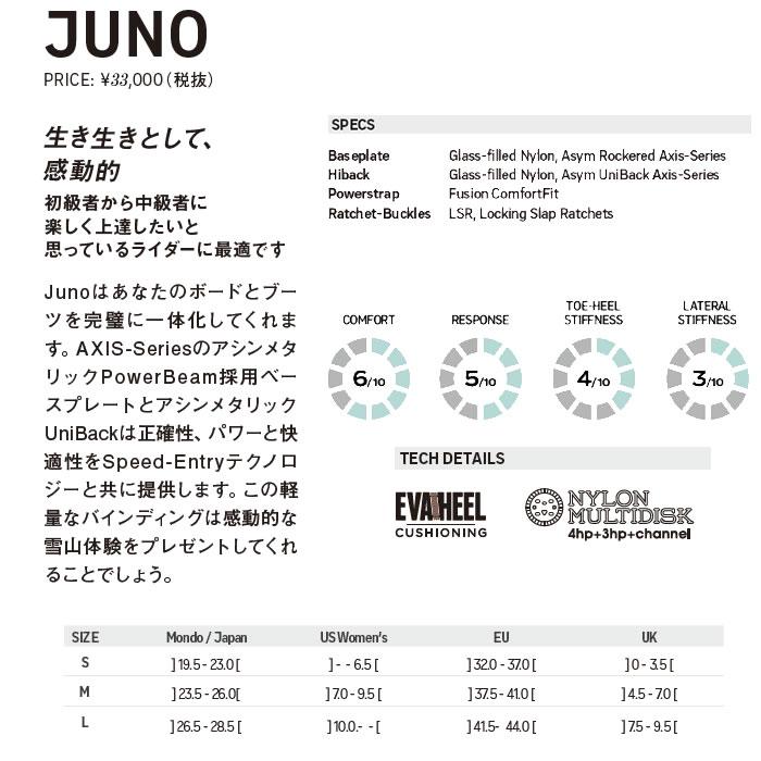 23-24 レディース FLOW バインディング JUNO：正規品/フロー/スノーボード/ビンディング/フュージョン/snow｜brv-2nd-brand｜02