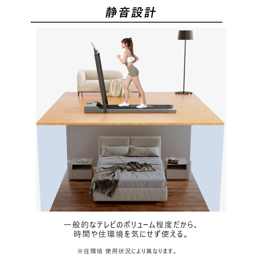ルームランナー 電動 ランニングマシン 折畳み 家庭用 時速1-6km/h