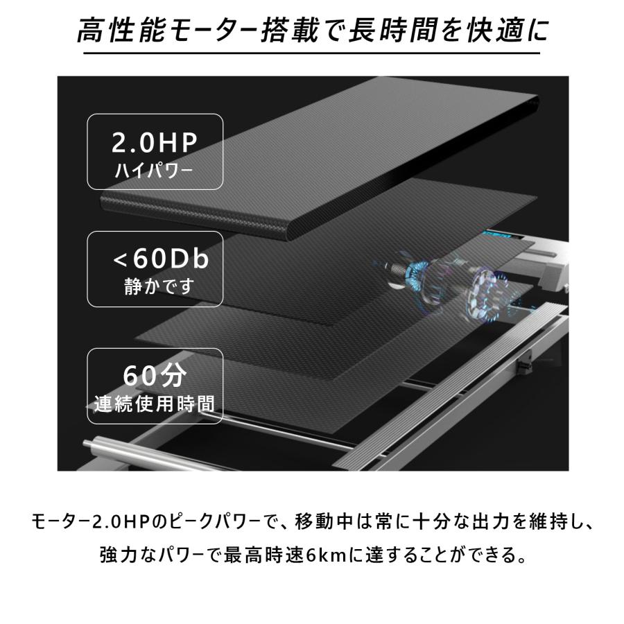 ルームランナー 電動 ランニングマシン 折畳み 家庭用 時速1-6km/h