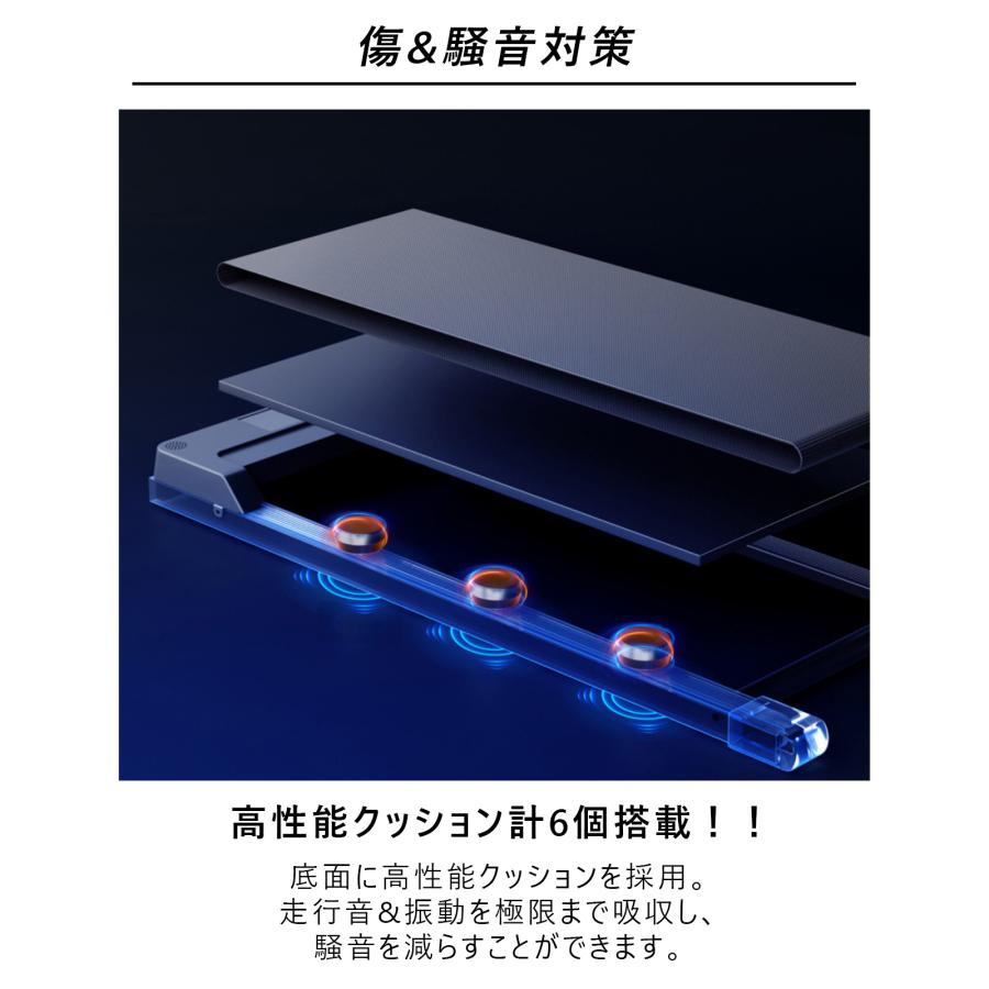 ルームランナー 電動 ランニングマシン 折畳み 家庭用 時速1-6km/h