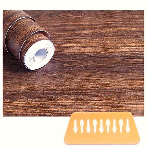 最大の割引 Relive 壁紙シール 簡単 模様替え おしゃれ モダンブラウン 45cm 木目 Diy 10m
