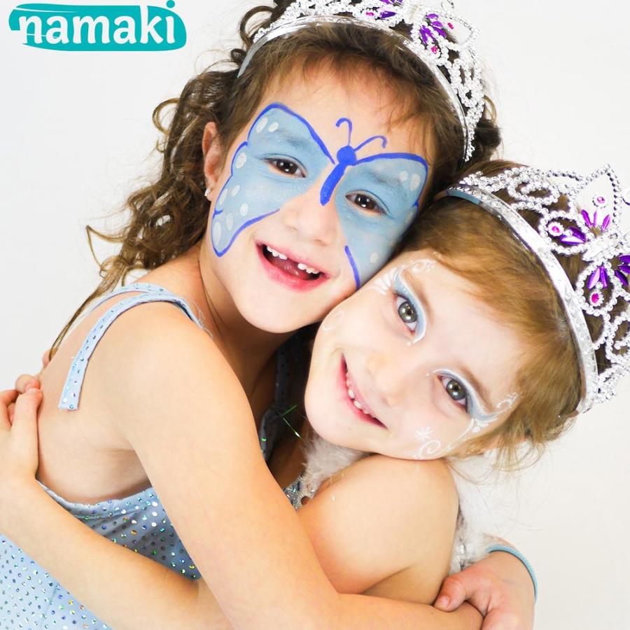 namaki ナマキ フェイスペイント ペンシル 6カラー 選べる6色 フェイスペイント キッズ オーガニック ハロウィン サッカー観戦 しい クレヨン |  | 12
