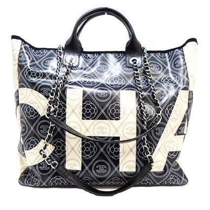 CHANEL（シャネル） ショッピングトート プリントキャンバス NOIR