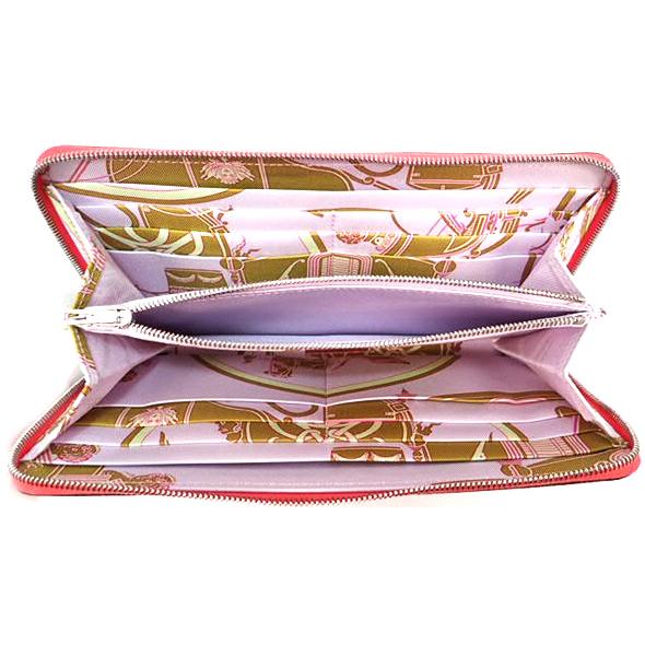 HERMES（エルメス） シルクインロング 長財布 EPSON/SILK ROSE TEXAS