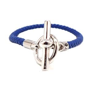 HERMES（エルメス） ブレスレット グレナン H BLUE FRANCE