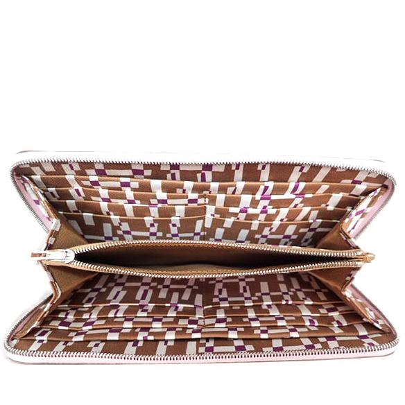 HERMES エルメス シルクインロング 長財布 EPSON/SILK MAUVE