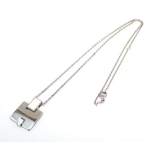 HERMES エルメス ネックレス ペンダント アイリーン ブラン ホワイト