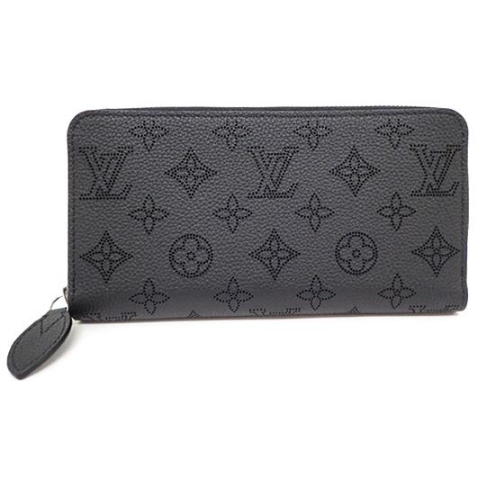 【美品】ルイヴィトン ジッピーウォレット マヒナ ノワール 長財布 ジッピー・ウォレット ルイヴィトン ジッピーウォレット マヒナ