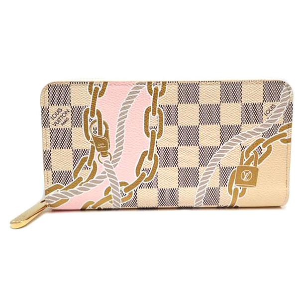ヴィトン　長財布 LOUIS VUITTON ルイ・ヴィトン ジッピー・ウォレット 長財布 アズール