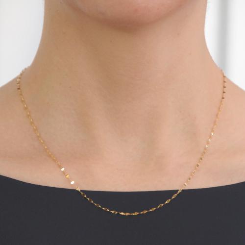 純金2ctダイヤペンダントペタルチェーンネックレス（造幣局検定マーク