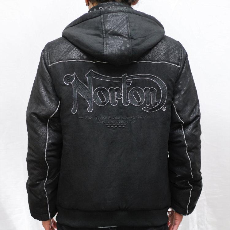 ノートン（NORTON） Nortonフード脱着撥水ポリスウェードジャケット