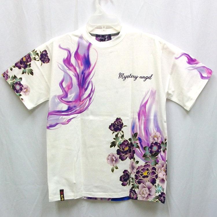 抜刀娘 ばっとうむすめ半袖Tシャツ 232830 凛Angel 和柄 和 女の子 |  | 02