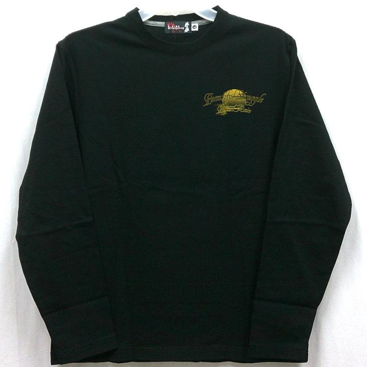 抜刀娘 ばっとうむすめ 3人娘演舞ロンT 長袖Tシャツ 243131 和柄 和 女の子 |  | 05