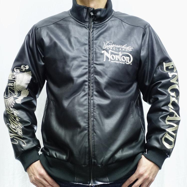 ノートン（NORTON） Norton MAXデザイン衿スタンドリブPU中綿