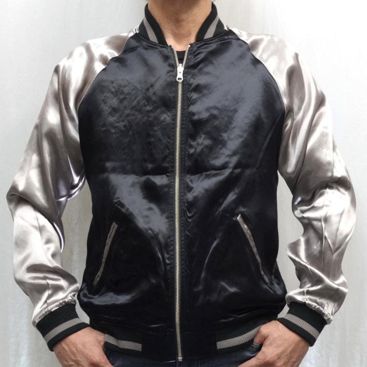 絡繰魂 和柄スカジャン からくりだましい 月光桜スカジャン 253145