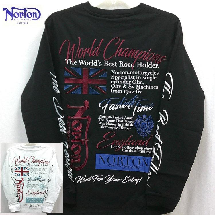 ノートン（NORTON） NortonユニオンジャックMAX長袖Tシャツ 253N1100 
