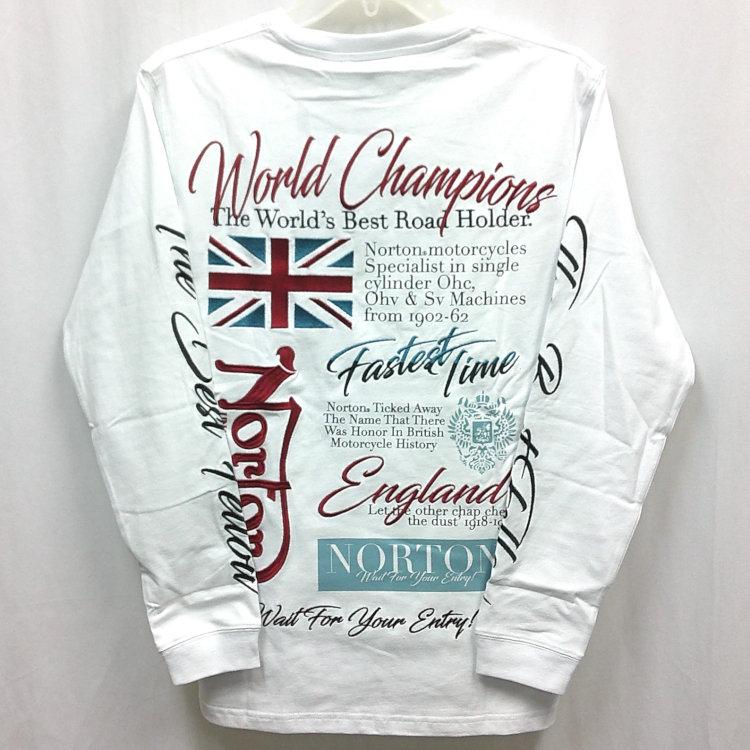 ノートン（NORTON） NortonユニオンジャックMAX長袖Tシャツ 253N1100 