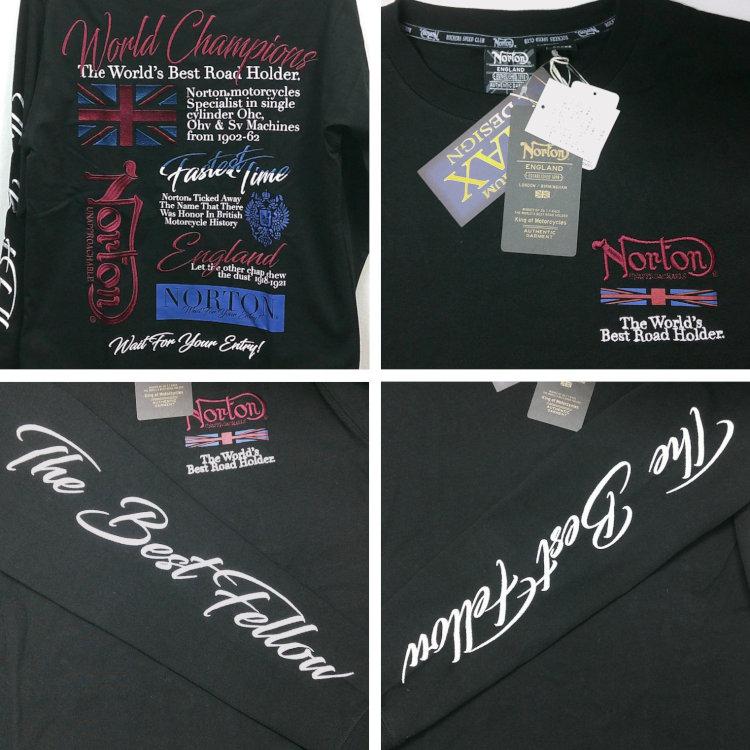 ノートン（NORTON） NortonユニオンジャックMAX長袖Tシャツ 253N1100 