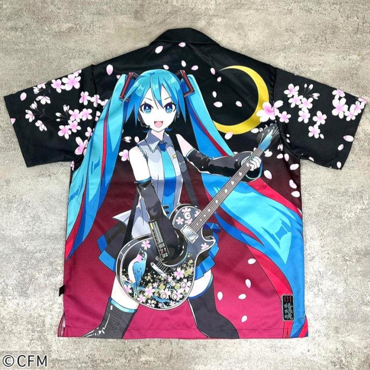 絡繰魂 初音ミク×絡繰魂 からくりだましい コラボ半袖シャツ 262009