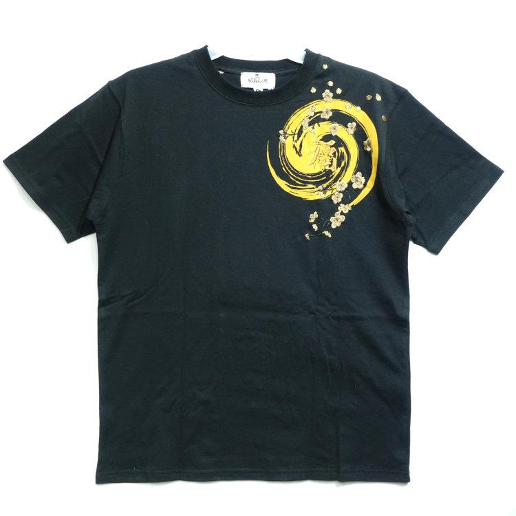 和柄Tシャツ 絡繰魂 からくりだましい 幸運達磨半袖Tシャツ 262076 | 絡繰魂 | 06