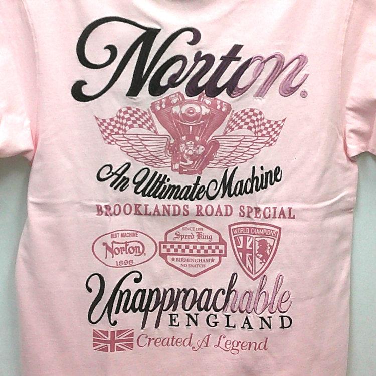 ノートン（NORTON） グラデ刺繍半袖Tシャツ 262N1011 アメカジ