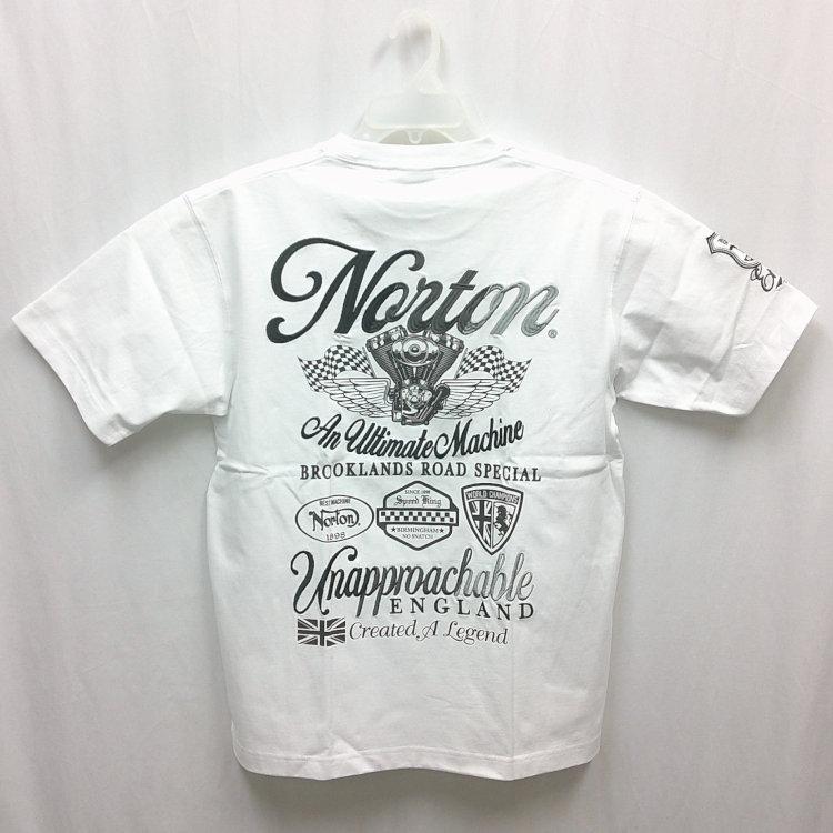 ノートン（NORTON） グラデ刺繍半袖Tシャツ 262N1011 アメカジ