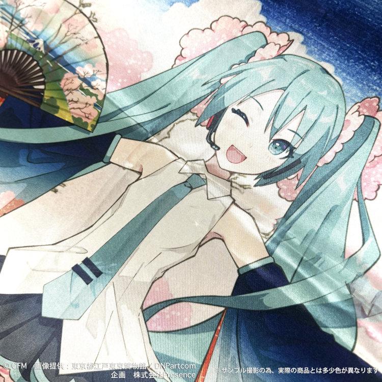 初音ミク×絡繰魂 コラボリバーシブルスカジャン 264016 初音ミク×北斎スカジャン 其ノ参 ボーカロイド | 絡繰魂 | 07