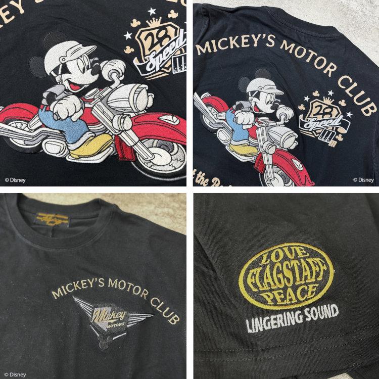 MICKEY MOUSE（ミッキーマウス） MCKEY MOUSExFLAGSTAFFコラボ半袖T