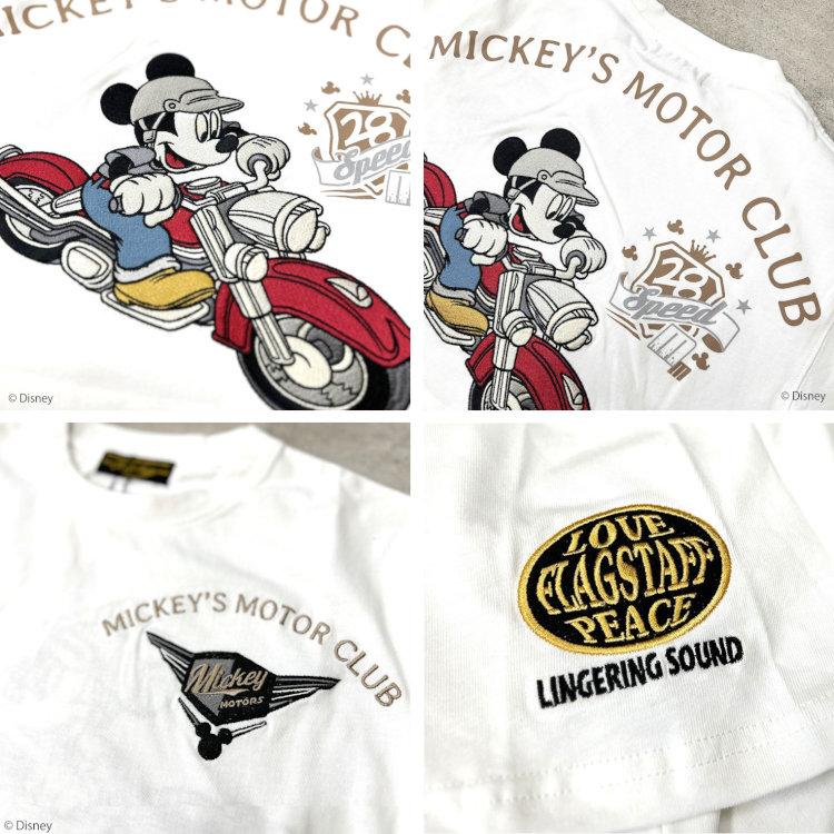 MICKEY MOUSE（ミッキーマウス） MCKEY MOUSExFLAGSTAFFコラボ半袖T