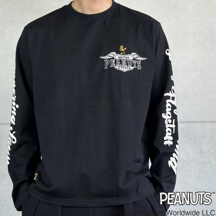スターバックス PEANUTS スヌーピー Tシャツ ブラック LーXL スターバックス PEANUTS スヌーピー Tシャツ ブラック LーXL