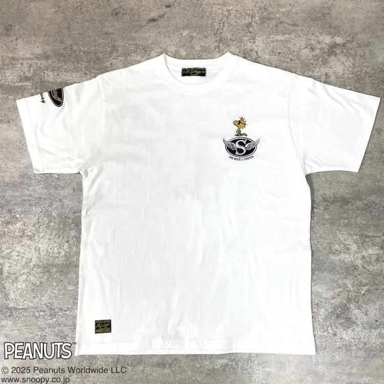 SNOOPY（スヌーピー） スヌーピーxFLAGSTAFFコラボ半袖Tシャツ 452094