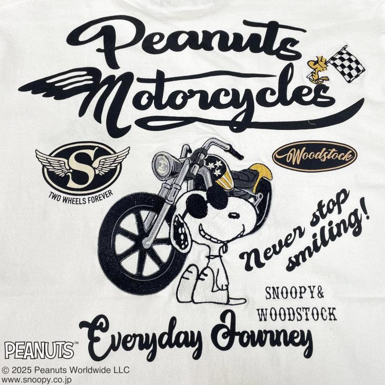 SNOOPY（スヌーピー） スヌーピーxFLAGSTAFFコラボ半袖Tシャツ 452094