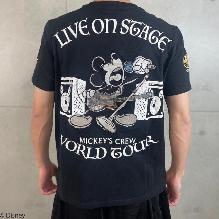 MICKEY MOUSE（ミッキーマウス） MCKEY MOUSExFLAGSTAFFコラボ半袖T