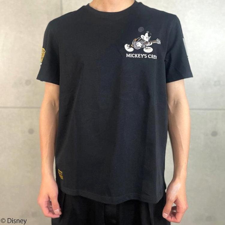 MICKEY MOUSE（ミッキーマウス） MCKEY MOUSExFLAGSTAFFコラボ半袖T