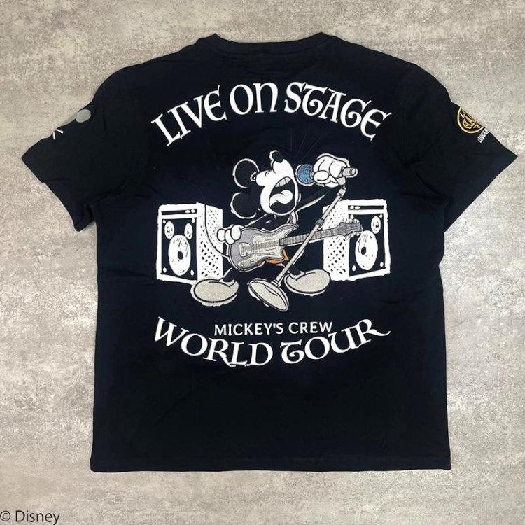 MICKEY MOUSE（ミッキーマウス） MCKEY MOUSExFLAGSTAFFコラボ半袖T