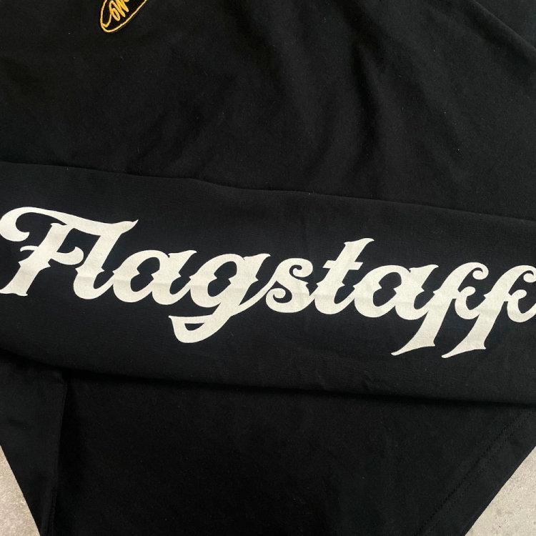 SNOOPY（スヌーピー） スヌーピーxFLAGSTAFFコラボ長袖Tシャツ ロンT 