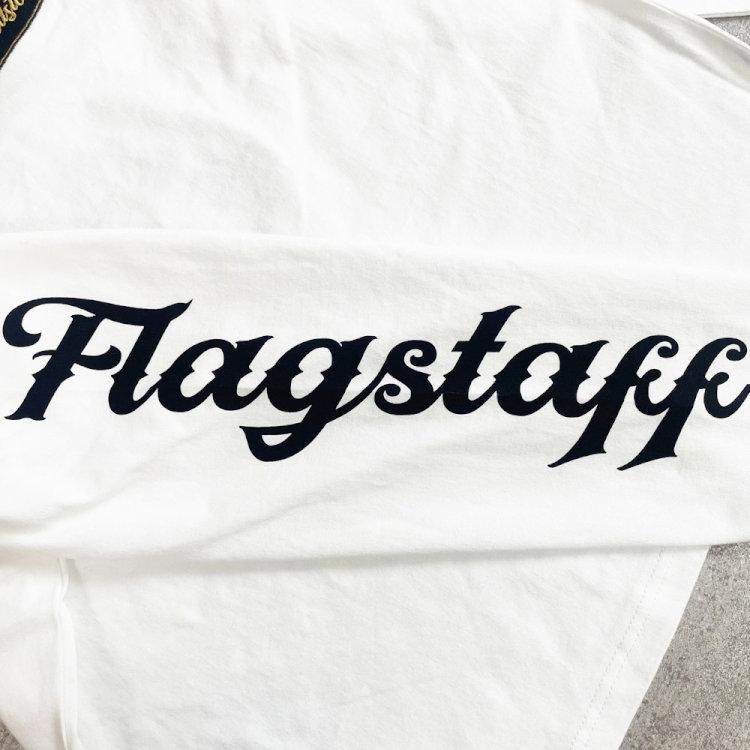 SNOOPY（スヌーピー） スヌーピーxFLAGSTAFFコラボ長袖Tシャツ ロンT 