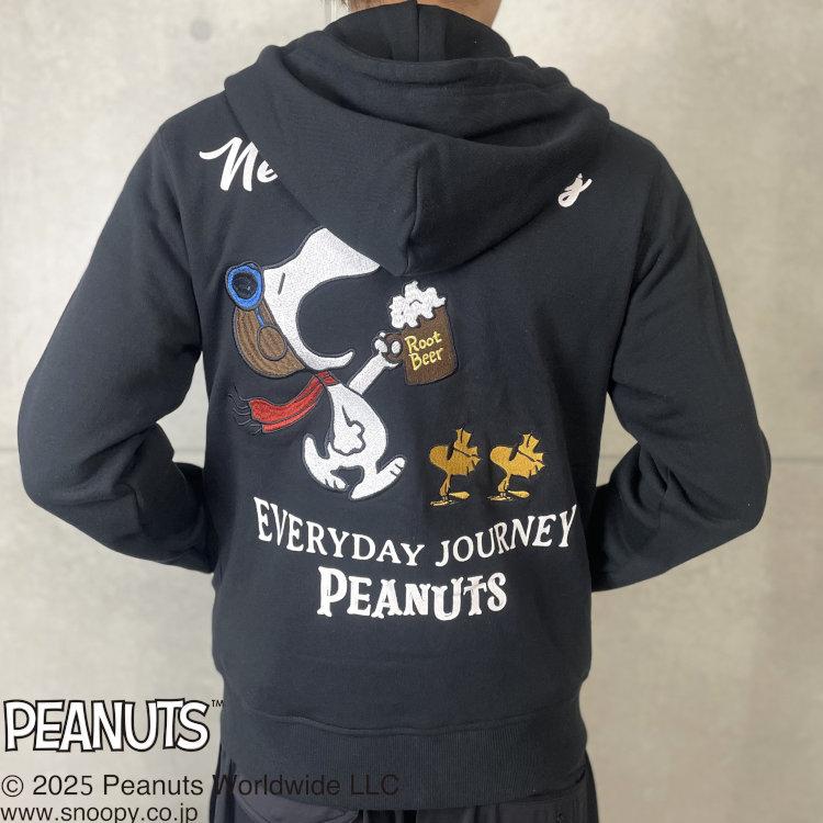 SNOOPY（スヌーピー） スヌーピーxFLAGSTAFFコラボスウェットパーカー