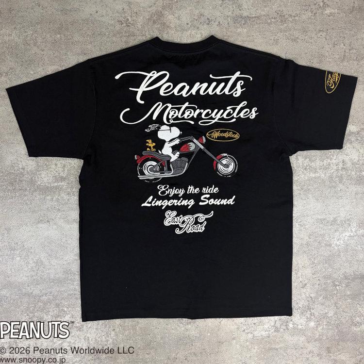 SNOOPY（スヌーピー） スヌーピーxFLAGSTAFFコラボ半袖Tシャツ 462021