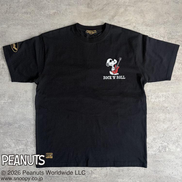 SNOOPY（スヌーピー） スヌーピーxFLAGSTAFFコラボ半袖Tシャツ 462030