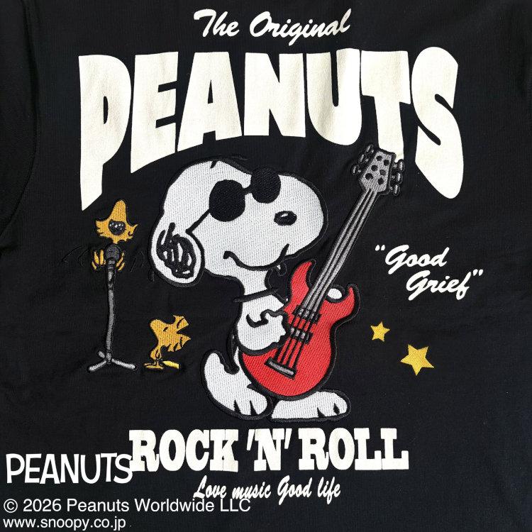 SNOOPY（スヌーピー） スヌーピーxFLAGSTAFFコラボ半袖Tシャツ 462030